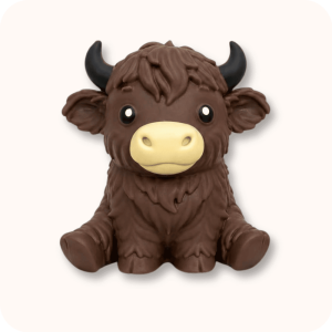 Brown Highland Cow Squishy