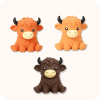 Highland Cow Squishy Bundle