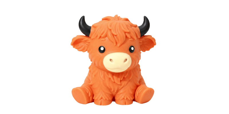 Highland Cow Squishy Merch