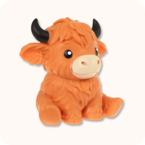 Orange Highland Cow Squishy